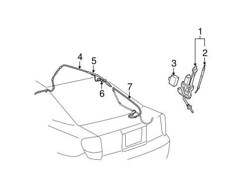 ELECTRICAL/ANTENNA & RADIO for 2004 Toyota Celica #2