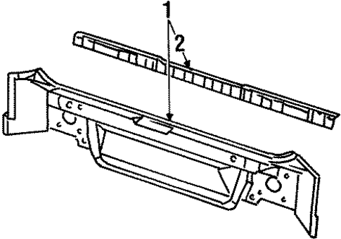 SW2 REAR BODY PANEL