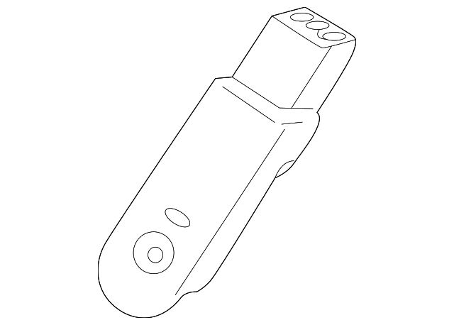 1W6Z-7661202-AAD Деталь BUCKLE END, RIGHT