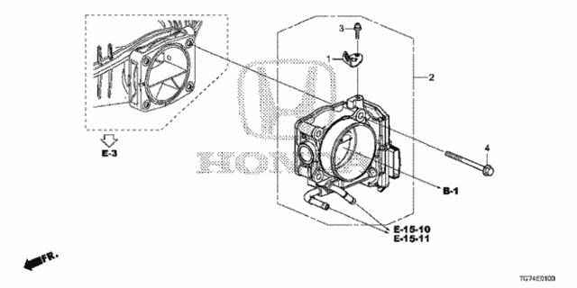 Throttle Body for 2017 Honda Pilot #0