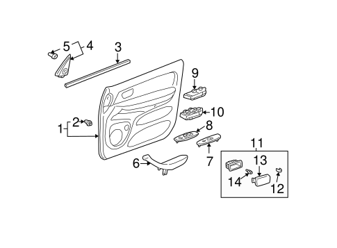 ELECTRICAL/FRONT DOOR for 2006 Toyota Tundra #4