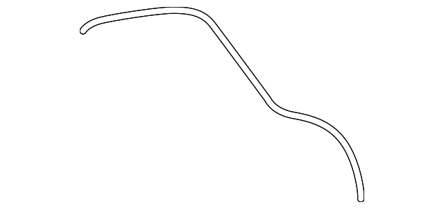 19184138 Деталь REAR HOSE, LEFT