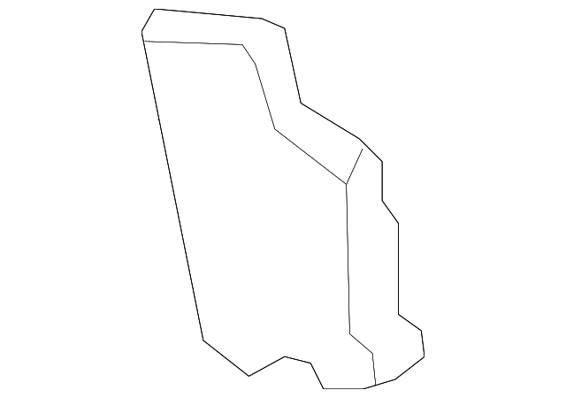 C2P9573 WATER DEFLECTOR, LEFT
