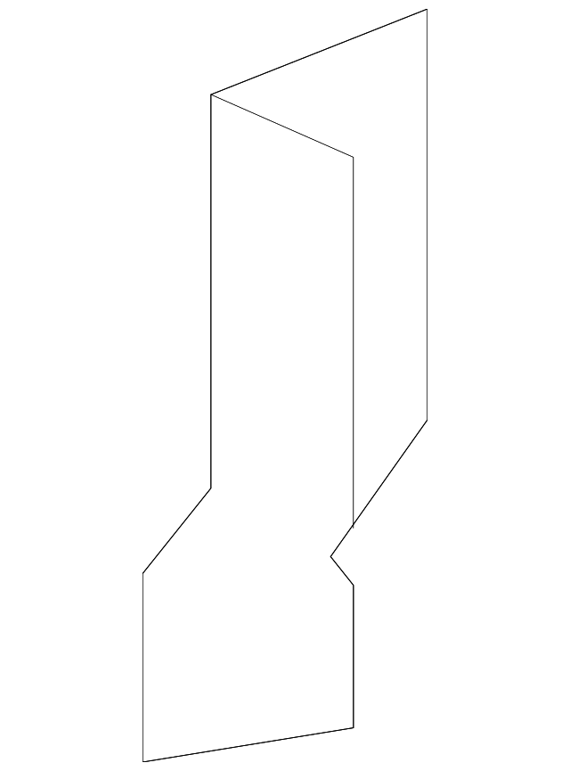 C2P4118 TONNEAU COVER MOUNT BRACKET, LEFT