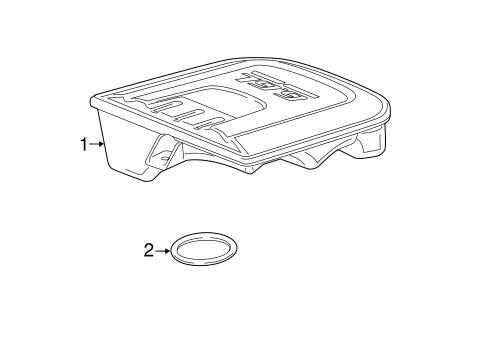Sierra 2500 HD ENGINE APPEARANCE COVER