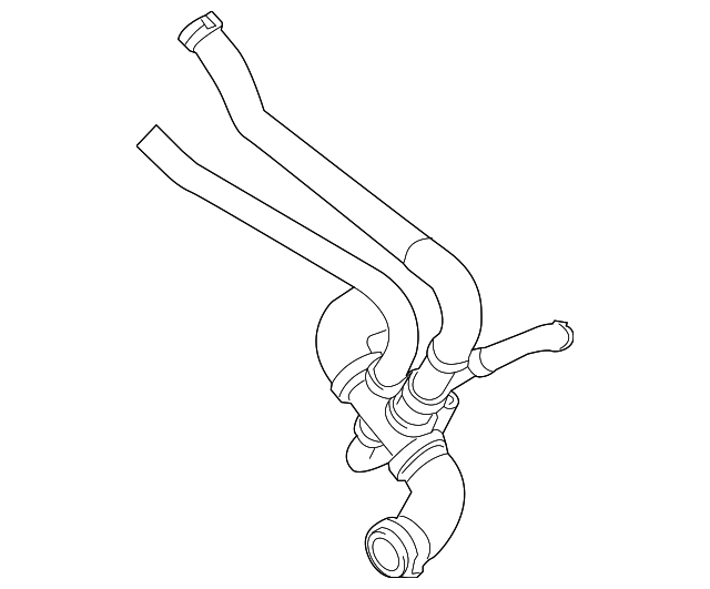 8R3Z-8286-A Деталь LOWER HOSE