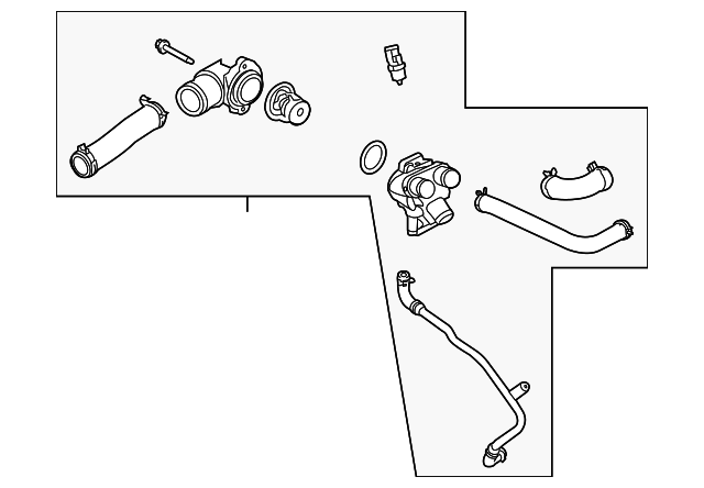 AR3Z-8A586-B Деталь THERMOSTAT UNIT