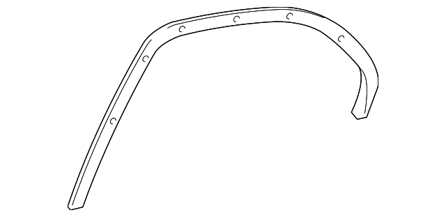 3W4Z5425560AAA Деталь WINDOW TRIM, RIGHT