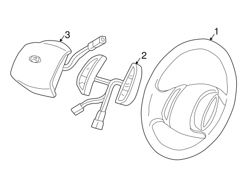 Steering Wheel & Trim for 2007 Ford F-250 Super Duty #0