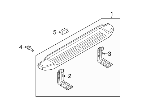 Body/Running Board for 2012 Ford F-250 Super Duty #1