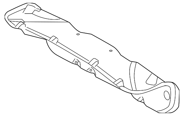7H6Z-5445594-AA Деталь TRUNK LID TRIM
