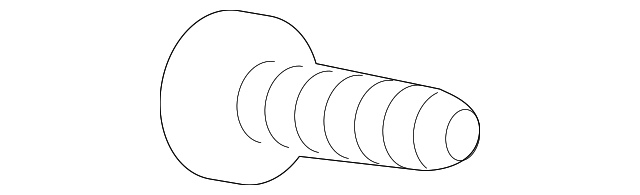 C2Z2855 Деталь APPLIQUE SCREW, LEFT