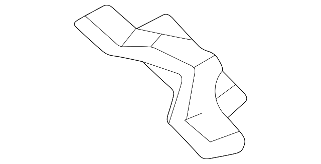 F4ZZ7653156A Деталь SUPPORT BRACKET, RIGHT