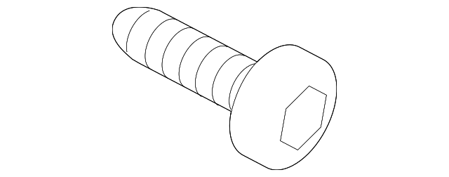 -W700883-S450B Деталь SEAT BELT ASSY SCREW, RIGHT
