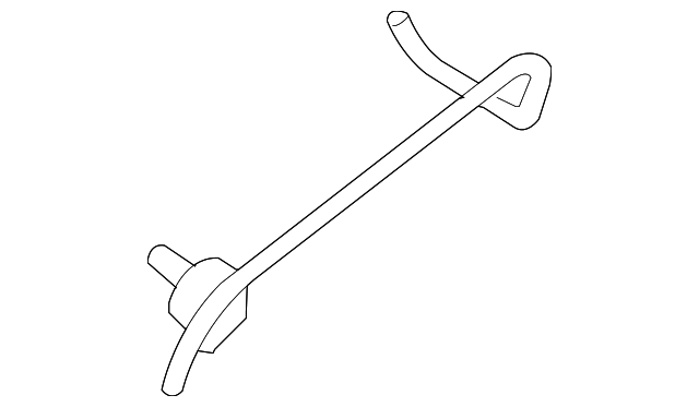 13128008 Деталь SEAT BELT ANCHOR, LEFT