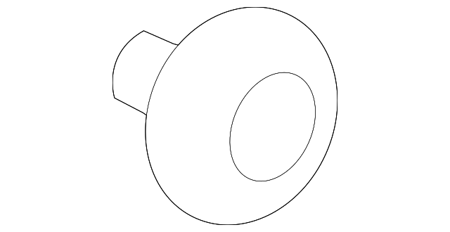 13183860 Деталь SEAT BELT ANCHOR RETAINER, LEFT