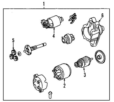ELECTRICAL/STARTER for 2007 Toyota Avalon #2