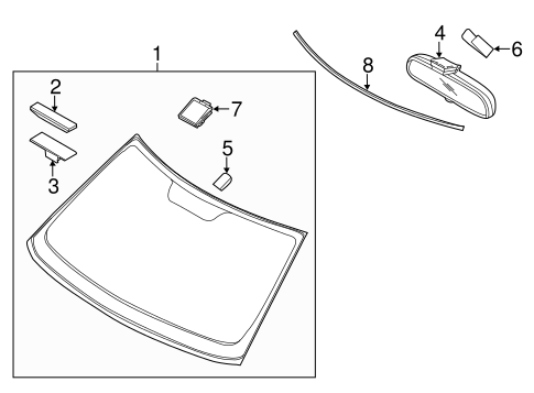 Reveal Moldings for 2015 Kia Soul EV #0