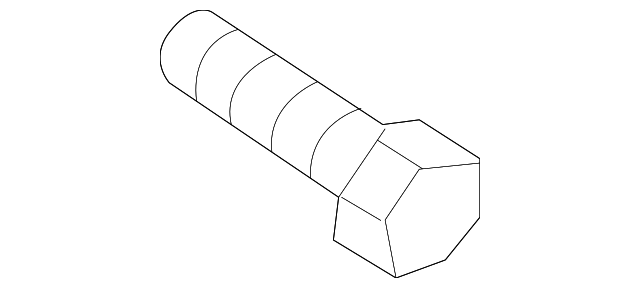 1W4Z6379BA Деталь FLYWHEEL BOLT