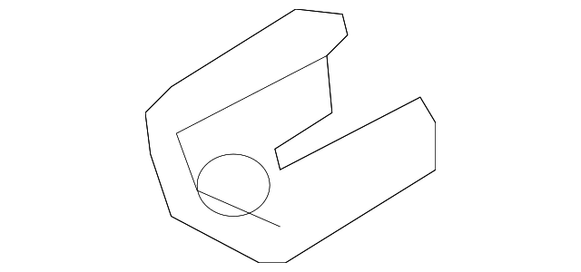 958-522-626-00-1E0 Деталь SEAT FRAME END CAP, LEFT