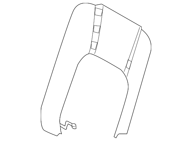 958-653-567-00 Деталь SEAT BACK HEATER, LEFT