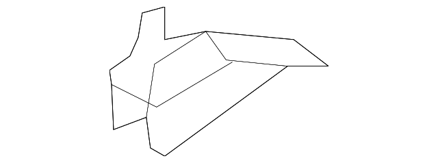 958-522-599-00 Деталь LOWER MOUNT, LEFT