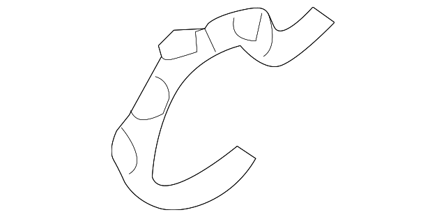 958-522-117-00 Деталь SEAT FRAME GUIDE, LEFT