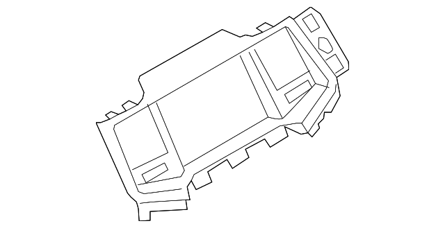 DA5Z-5404302-AA Деталь CENTER BEZEL