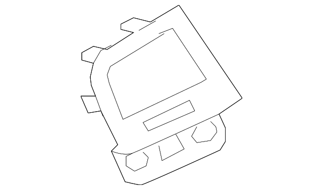 DA5Z-19893-AD Деталь TRIM BEZEL, LEFT