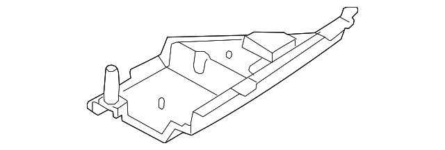 BE9Z-74046A24-BA Деталь LOWER INSULATOR, RIGHT