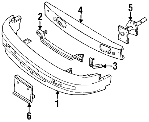 Villager BUMPER & COMPONENTS - FRONT
