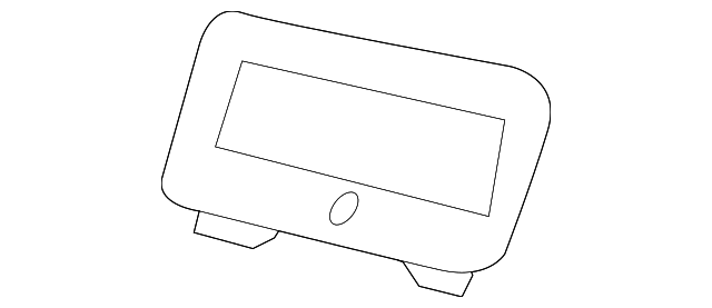 8S4Z-54613C46-AB Деталь SEAT BELT COVER, RIGHT