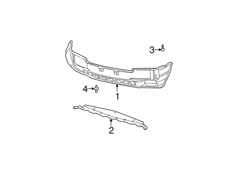 Grand Cherokee BUMPER & COMPONENTS - FRONT