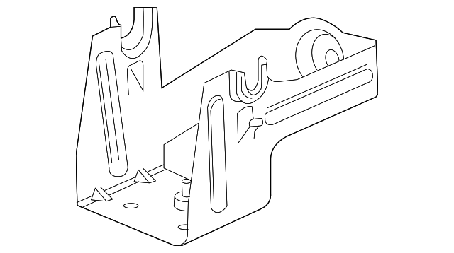 C2S44331 Деталь MODULATOR MOUNT BRACKET