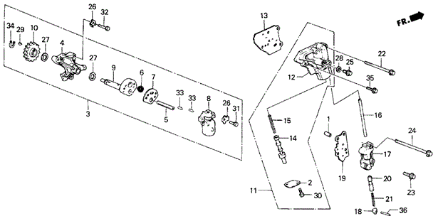 TRANSMISSION - AUTOMATIC/AT GOVERNOR ('84-'85) for 1985 Honda CIVIC HATCHBACK #1
