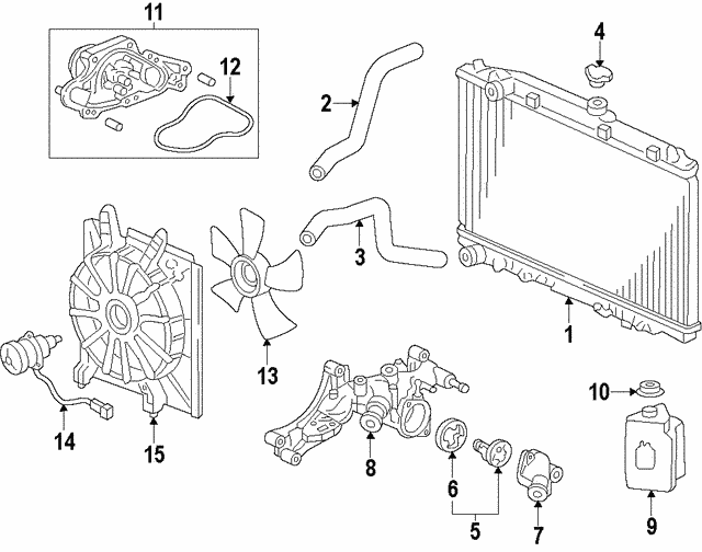 Radiator (Denso) Radiator (Denso)
