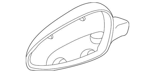 996-731-619-00-G2L Деталь MIRROR HOUSING, LEFT