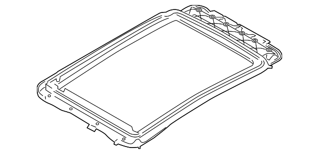 13228590 Деталь SUNROOF FRAME