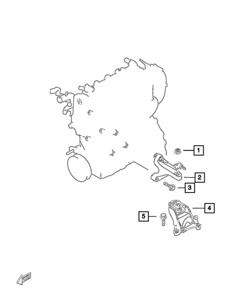 Engine Mounting for 2019 Fiat 124 Spider #0