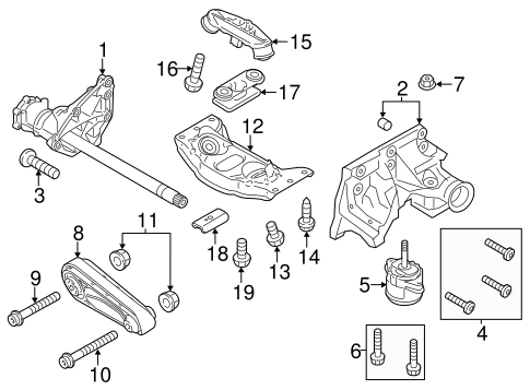 Panamera ENGINE & TRANS MOUNTING