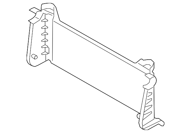 991-106-238-02 RADIATOR INNER SUPPORT