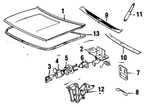 244 LID & COMPONENTS