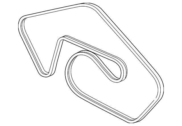LR035542 SERPENTINE BELT