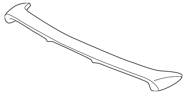12463306 Деталь SPOILER ASSY