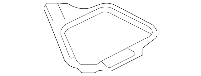XR86058 Деталь APRON REINF SEAL, LEFT