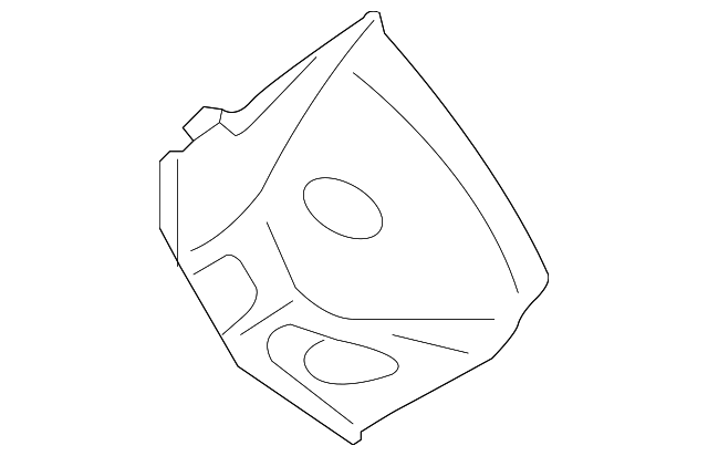XR826842 Деталь FRONT PANEL, RIGHT