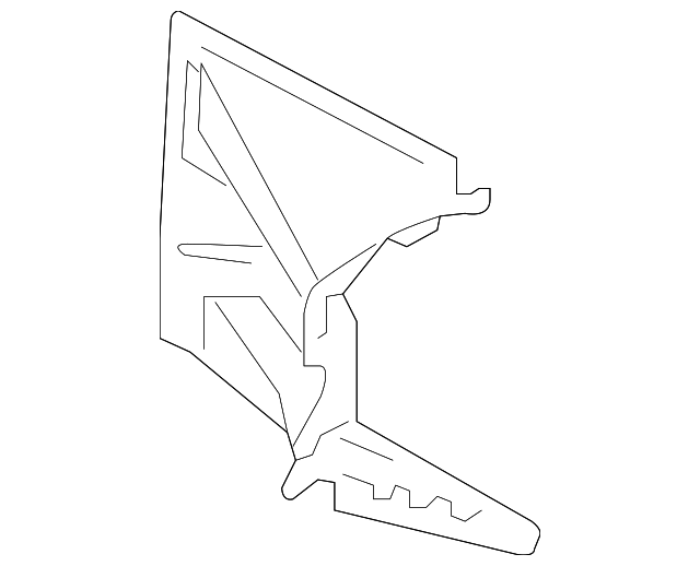 XR827983 Деталь APRON REINF, RIGHT