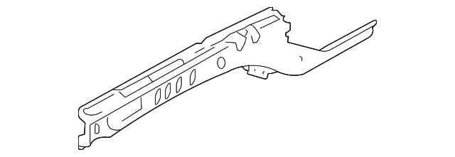 XR849866 Деталь LOWER RAIL, LEFT
