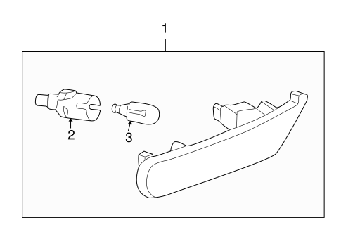 Boxster SIDE MARKER LAMPS