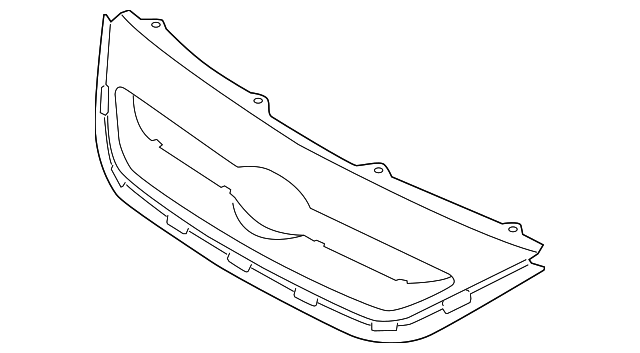 AE8Z-8200-AA GRILLE